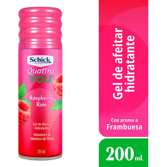 Gel De Afeitar Schick Quattro You Raspberry