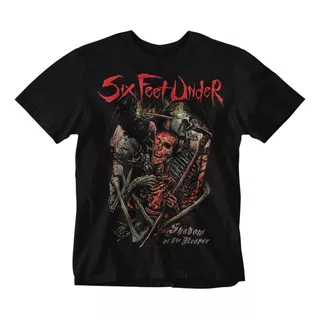 Camiseta Death Metal Six Feet Under C11