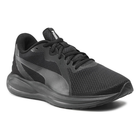 Tenis Puma Twitch Runner Jr Niño-negro