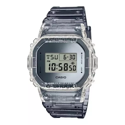 Reloj de pulsera Casio G-Shock DW5600 de cuerpo color gris