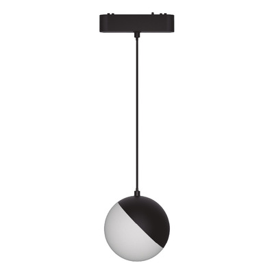 Colgante Esferico Difuso Negro Riel Magnetico Skyline 10w