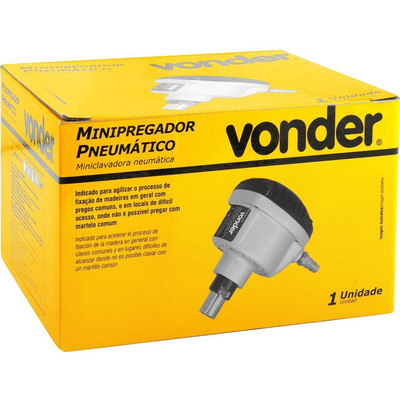 Minipregador Pneumático Para Pregos De 3,34 À 4,52 Mm Vonder