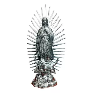 Virgen De Pewter De 58 Cm 