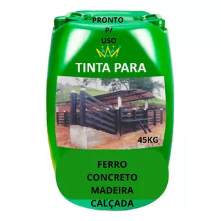 Tinta Com Brilho Para Calçada Madeira Ferro Piso Alvenaria 