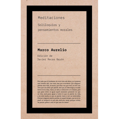 Meditaciones, de Aurélio, Marco. Editorial Biblioteca Nueva, tapa blanda en español, 2022
