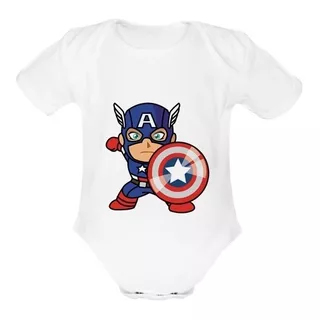 Baby Body Capitán América [ref. Bma0402]