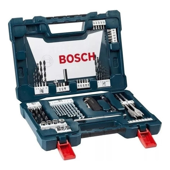 Set Kit Maletin Bosch V-line 68 Piezas Puntas Mechas