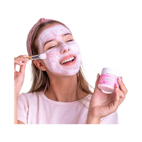 Mascarilla Facial Pink And Clean Rebel Skin Tipo de piel Todo tipo de piel