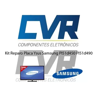 Kit Reparo Ysus Samsung Pl51d450 Pl51d451 Pl51d490 Pl51d491