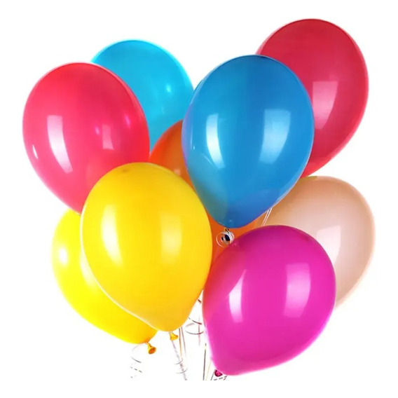 Globos Bombas De Látex Perlados Biodegradables X 100 Und