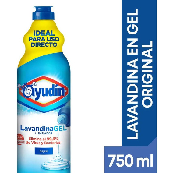 Ayudin Lavandina En Gel Original X 750ml