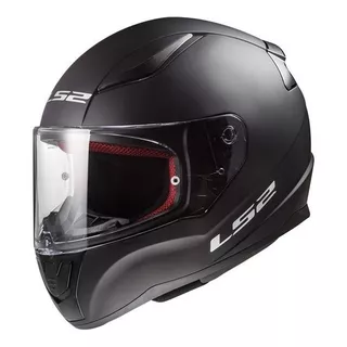 Casco Moto Integral Ls2 353 Rapid Solid Negro Mate Tamaño Del Casco 3xl