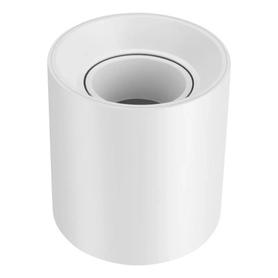 Aplique De Techo Fach1 Policarbonato 1xgu10 Blanco Blanco