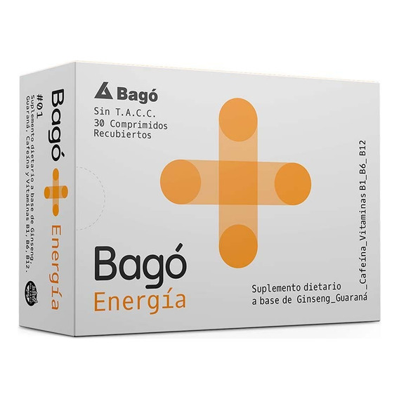 Bago + Energia X 30 Comprimidos