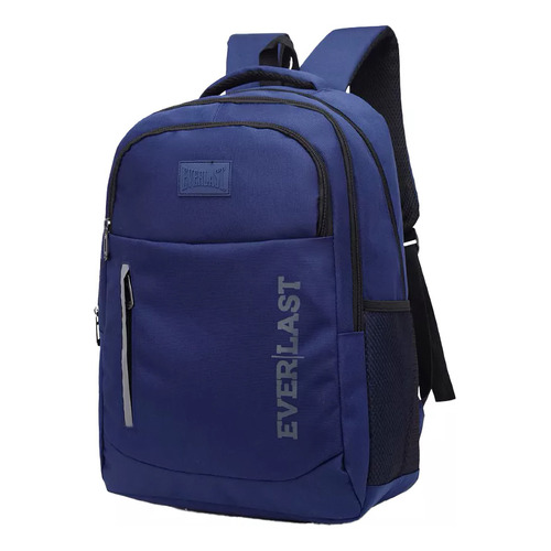 Mochila Urbana Deportiva Everlast Reforzada 21969 Color Azul