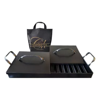 Plancha Bifera 2horn 5cm M+ Parrilla+ Doble Tapa