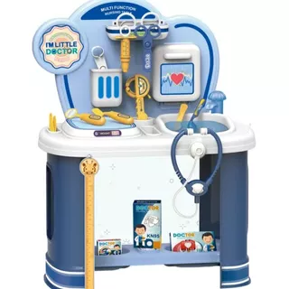 Set Doctor Juguete Didáctico Juego De Roles Mesón Niños