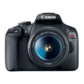  Canon Eos Rebel Kit T7 + Lente 18-55mm Is Ii Dslr Color  Negro