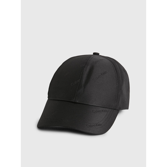 Gorra De Algodón Orgánico Negro Calvin Klein