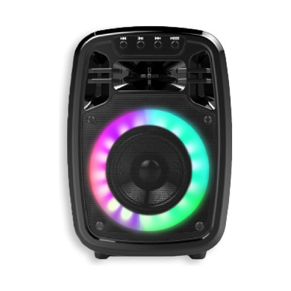 Parlante Bluetooth Portátil Inalámbrico Grande Luces Rgb