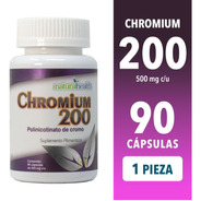 Chromium 200 (90 Cápsulas 500 Mg) Naturalhealth