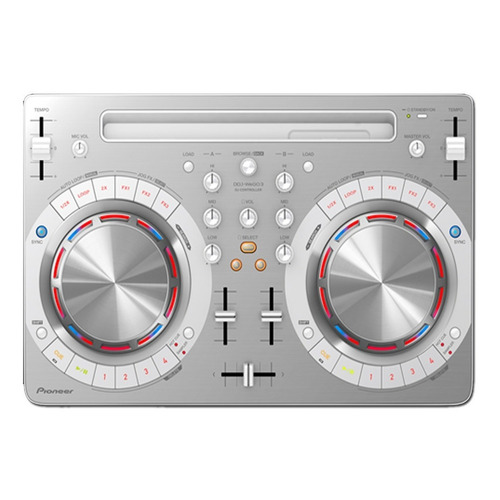 Controlador DJ Pioneer DDJ-WeGO3 blanco de 2 canales 100V/240V