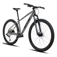Bicicleta Aro 29 Gts Feel Avax 12v Freio A Disco Hidráulico Cor Cinza Tamanho Do Quadro 17