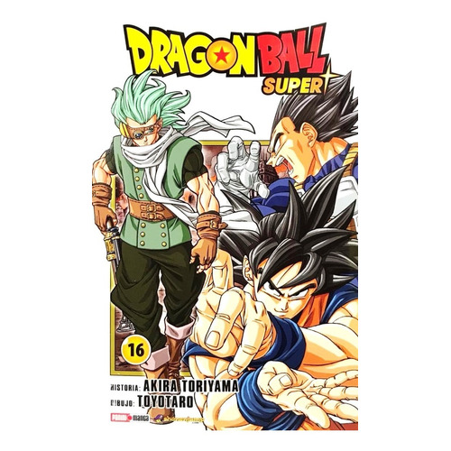 Dragon Ball Super Tomo 16 Editorial Panini Manga Akira Toriyama