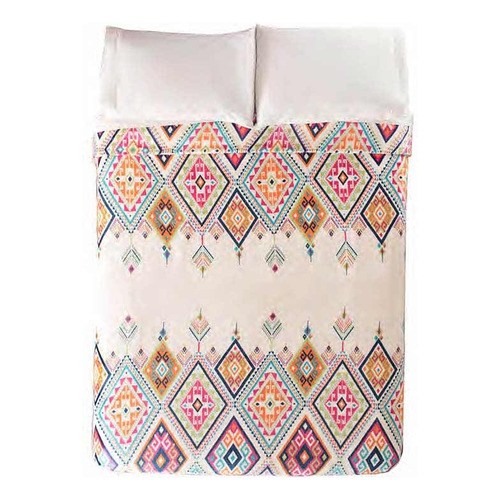 Cobertor Ligero Mat/ind Sooha Vianney Color Beige