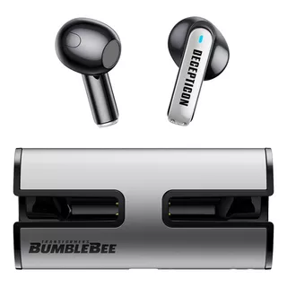 Transformer Tf-t02 Auricular Inalámbrico Bluetooth 5.3 Plata Color Plateado