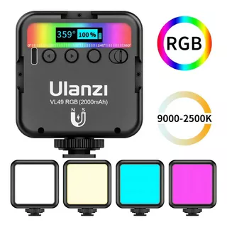 Iluminador Rgb Light Vl49 Ulanzi Rgb  Estudio Foto E Vídeo