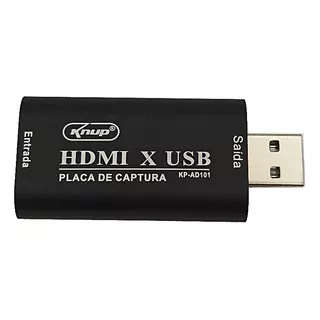 Placa De Captura Hdmi X Usb Kp-ad101 Knup 4k