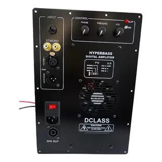 Kit Dclass P/ Ativação De Caixas Sub Graves 700 Watts Rms