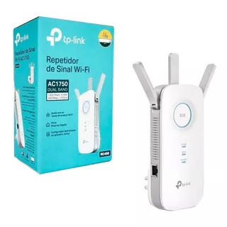 Repetidor De Sinal Wifi Tp-link Re450 1750mbps Ac Dual Band