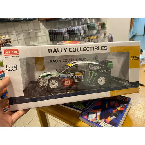 Sun Star 1:18 2012 Ford Focus Rs Wrc Rally Ken Block Color