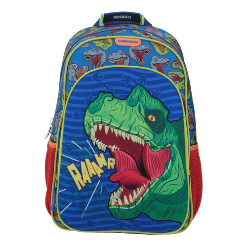 Mochila Grande Azul Chenson Chenson Original Turnati Porta T