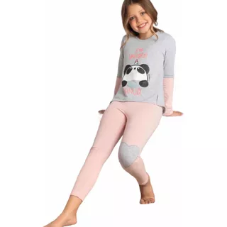 Pijama Mini Promesse Panda In Love Art 12405