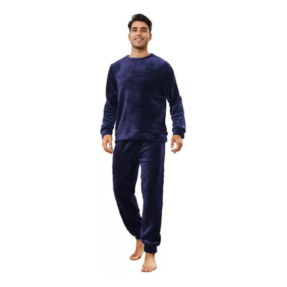 Pijama Térmico Hombre Polar Soft Super Abrigado Sheli