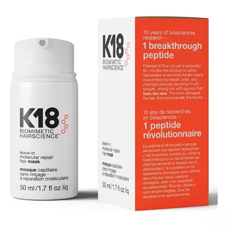 Máscara K18 Molecular Repair Hair Mask 50ml Tuglowup.uy