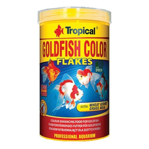 Tropical Goldfish Color Escamas 20gr Carassius Goldfish Poly