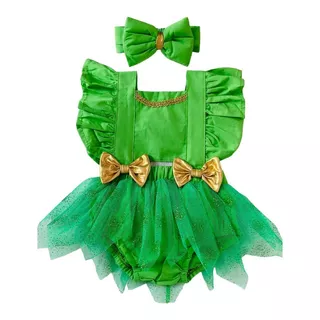 Jardineira Romper Body Roupa De Bebe Tinker Bell Sininho