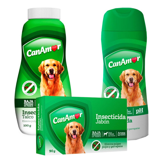 Kit Antipulgas Canamor Promoción Para Mascotas 