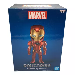 Bandai Spirits Poligoroid Iron Man Marvel Avengers Figura