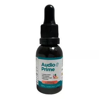 Suplemento Em Gotas Naturais Suplementos  Premium Audio Prime Vitaminas Audio Prime Sabor  Chega Hoje Em Caixa De 50ml