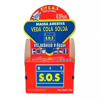 Kit Sos Massa Adesiva Vedatudo 250g