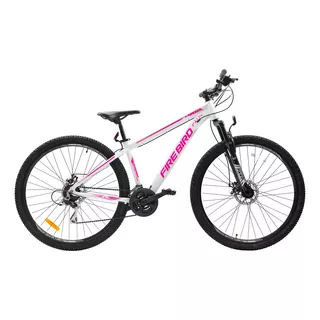 Mountain Bike Fire Bird Eco R29 S 21v Frenos De Disco Mecánico Cambios Fast/ltwoo Color Blanco  