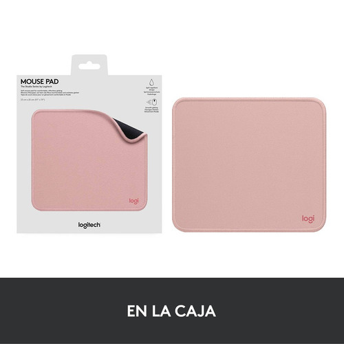 Mouse Pad Logitech Studio Serie Mp Tamaño S 23 Cm X 20 Cm Color Rosa Diseño impreso NA