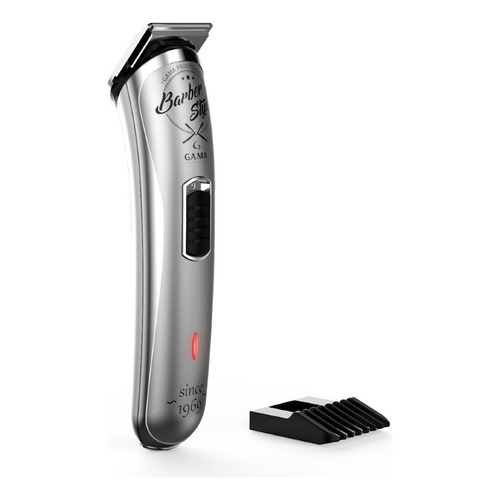 Cortadora De Pelo Eléctrica Gama Gt 527 Barber Style Trimmer Color Plateado