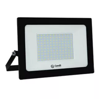 Proyector Reflector Led Pegasus 100w 6500k Ip65 Ext 8250 Lm Color De La Carcasa Negro Color De La Luz Luz Fría 6500k 220v