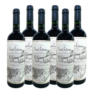 Vino Saint Felicien Malbec Catena Zapata 750ml - Caja X 6